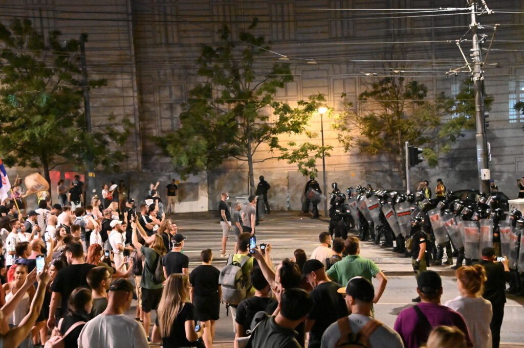 Beograd, ugao Nemanjine i Resavske, 13. avgust 2025.