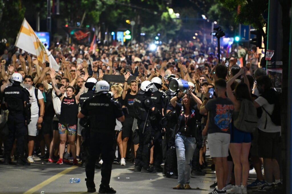 Beograd, ugao Kralja Milana i Resavske, 13. avgust 2025.