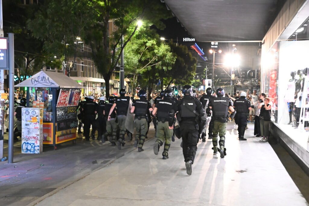 Beograd, ugao Kralja Milana i Resavske, 13. avgust 2025.