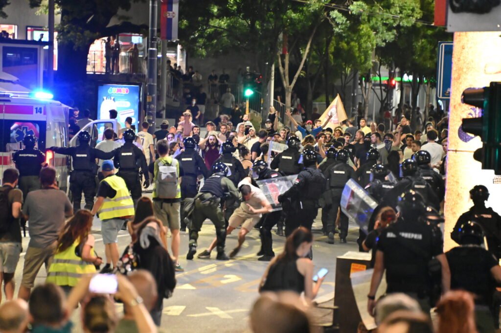 Beograd, ugao Kralja Milana i Resavske, 13. avgust 2025.