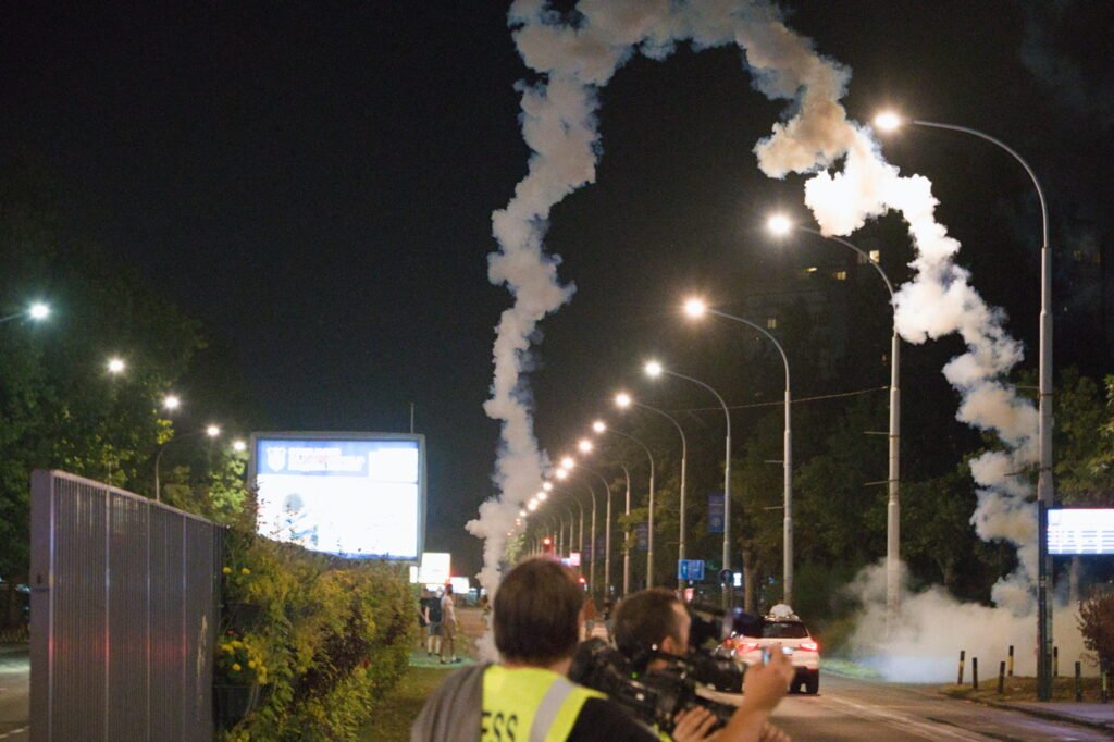 Novi Beograd, ugao Bulevara Mihaila Pupina i maršala Tolbuhina, 16. avgust 2025.