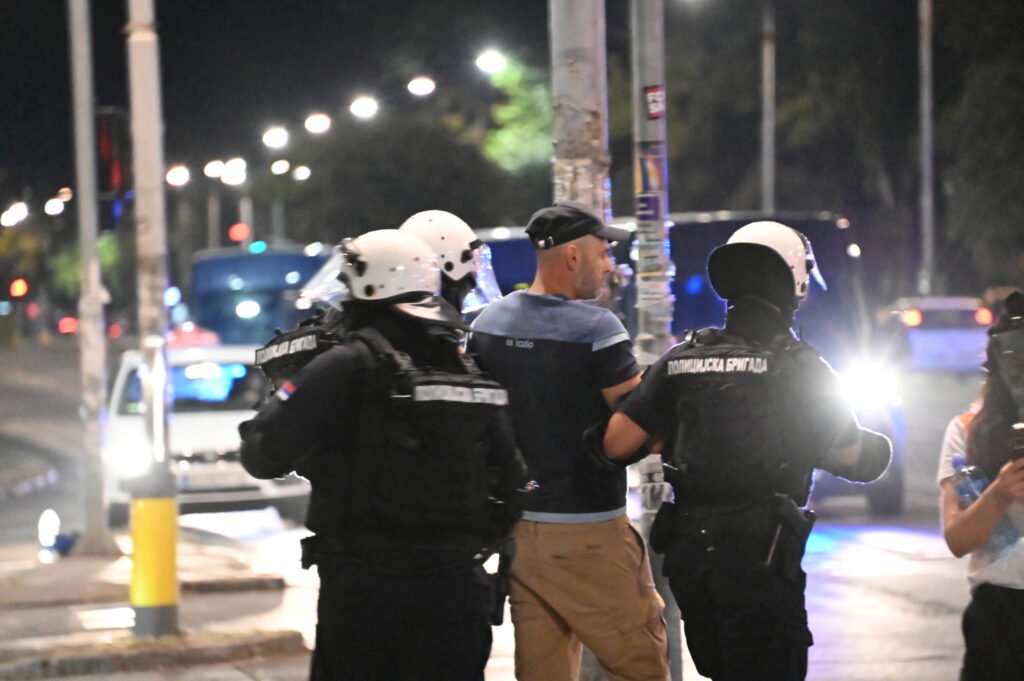 Novi Beograd, ugao Bulevara Mihaila Pupina i maršala Tolbuhina, 16. avgust 2025.