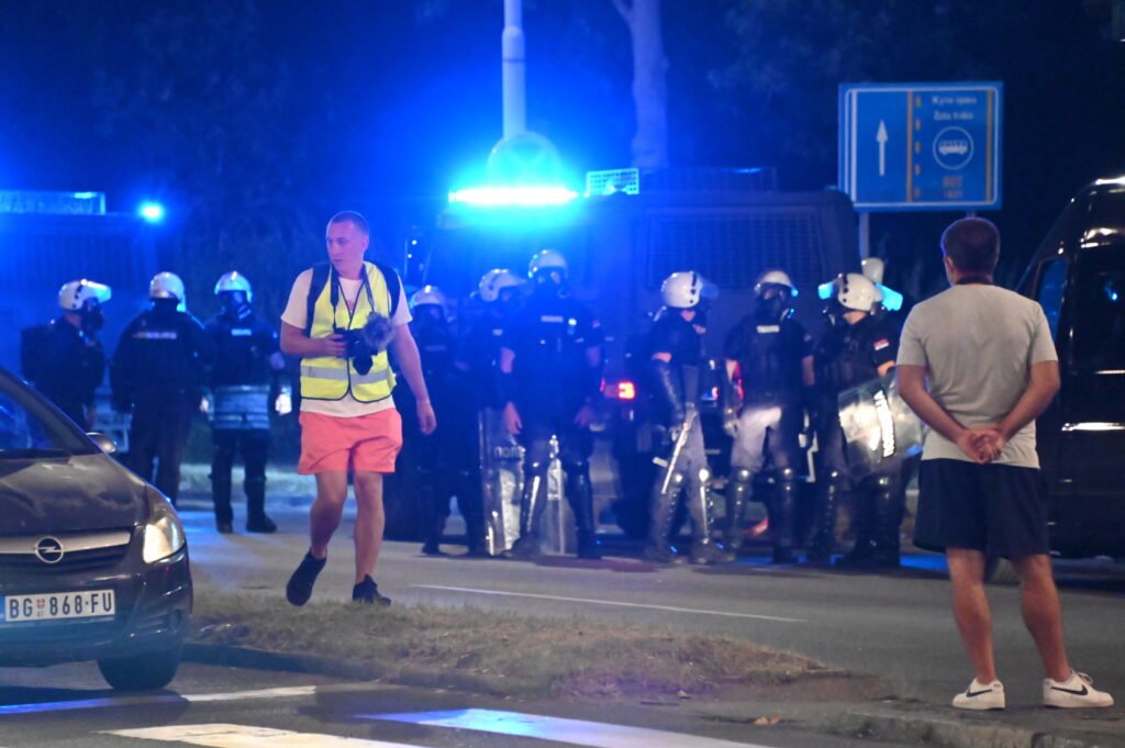 Novi Beograd, ugao Bulevara Mihaila Pupina i maršala Tolbuhina, 16. avgust 2025.