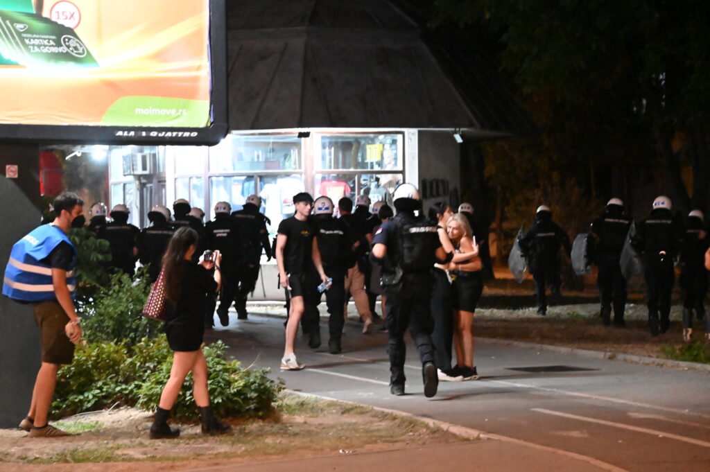 Novi Beograd, ugao Bulevara Mihaila Pupina i maršala Tolbuhina, 16. avgust 2025.